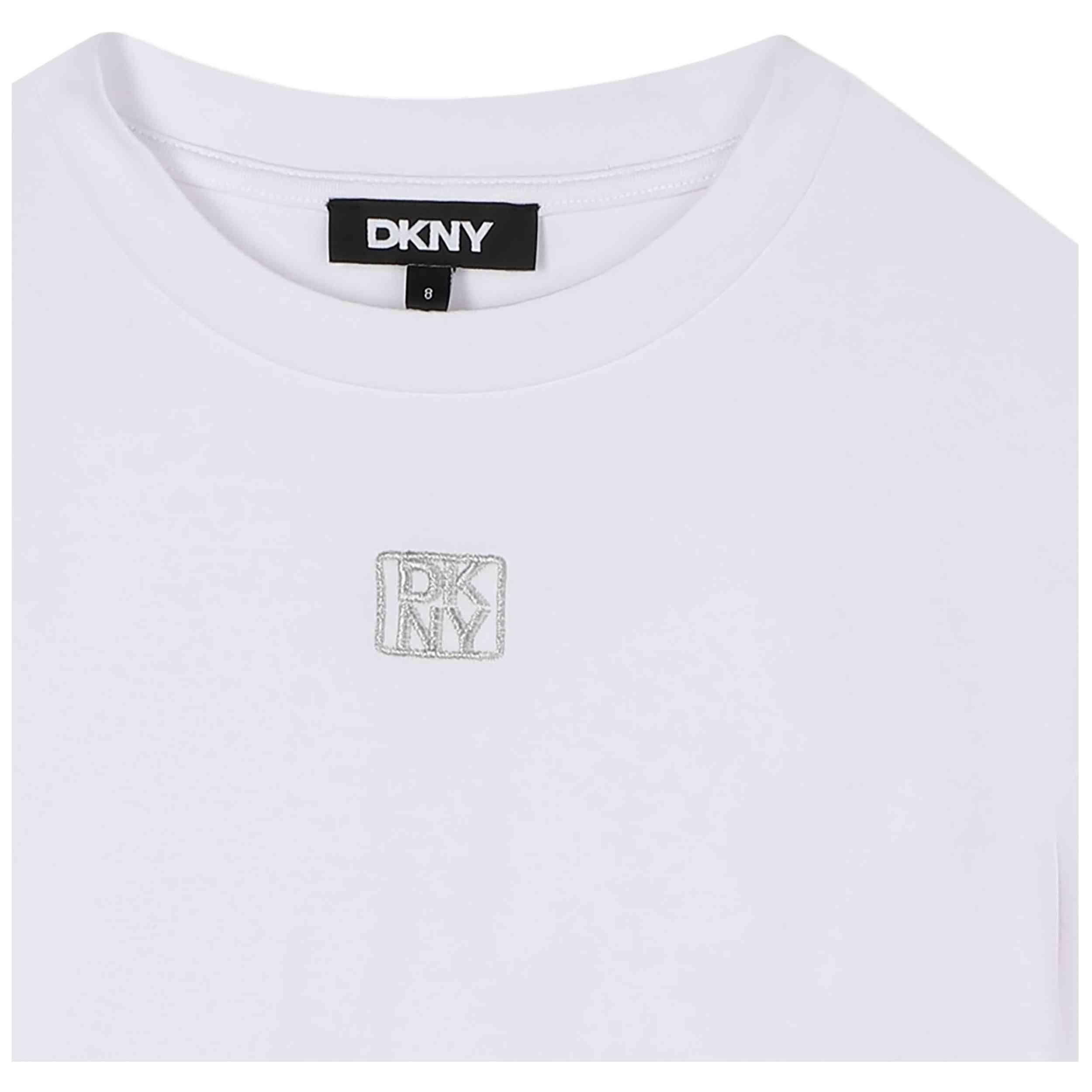 T-shirt met korte mouwen Dkny model D62411_10P voor meisjes 3/3