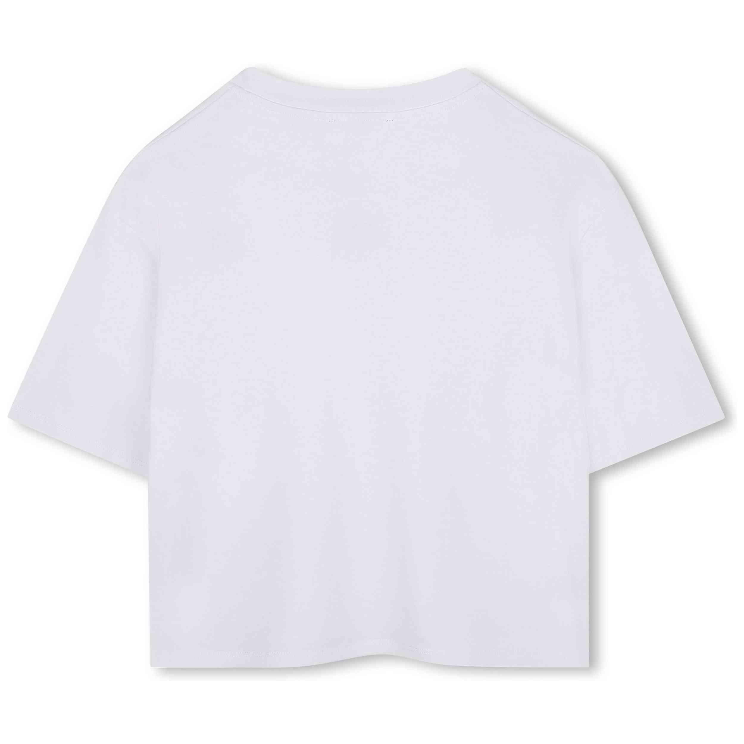 T-shirt met korte mouwen Dkny model D62411_10P voor meisjes 2/3