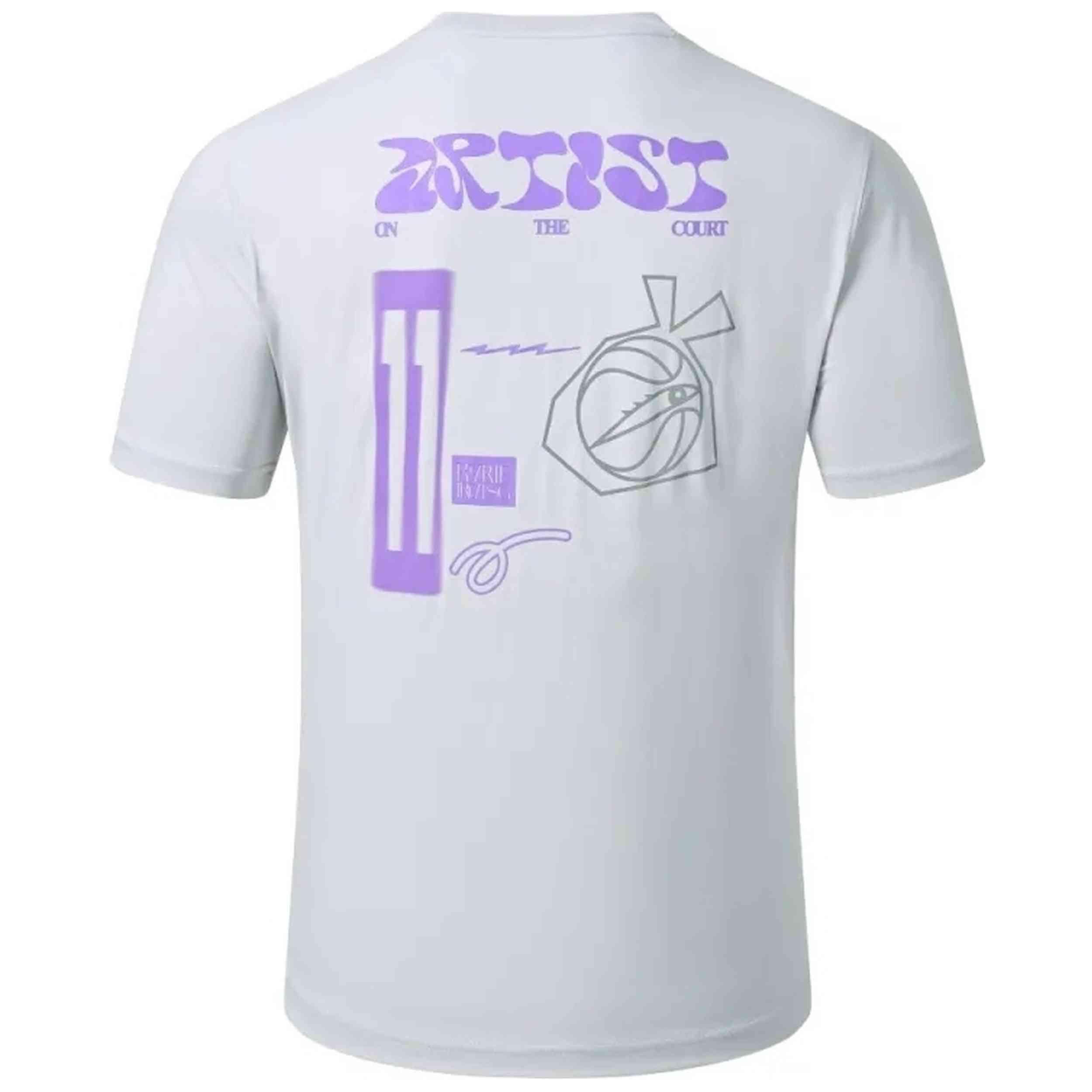 T-shirt Anta modèle 872431109-2 pour unisexe 4/4