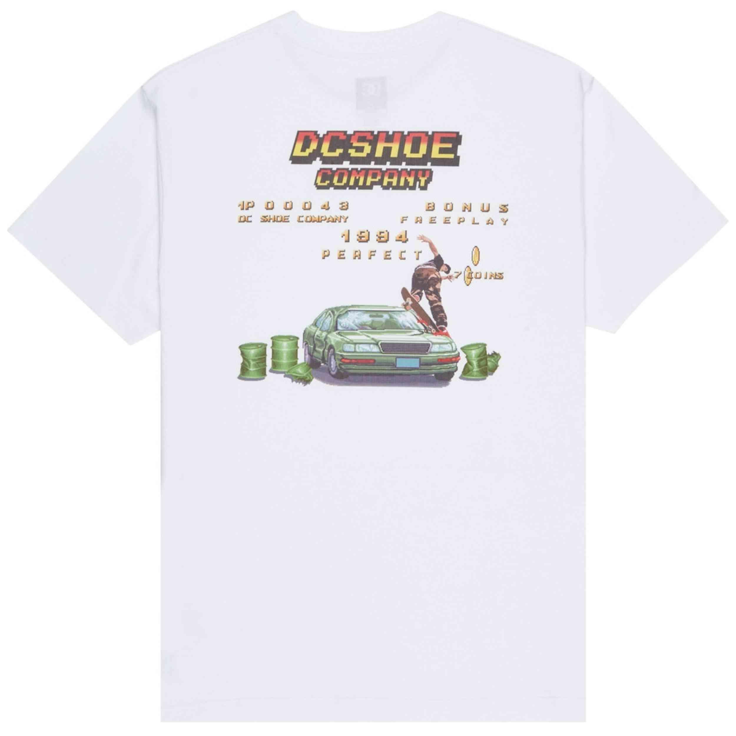 Camiseta de manga corta Dc shoes modelo ADYZT05457-WHT para hombre 2/2