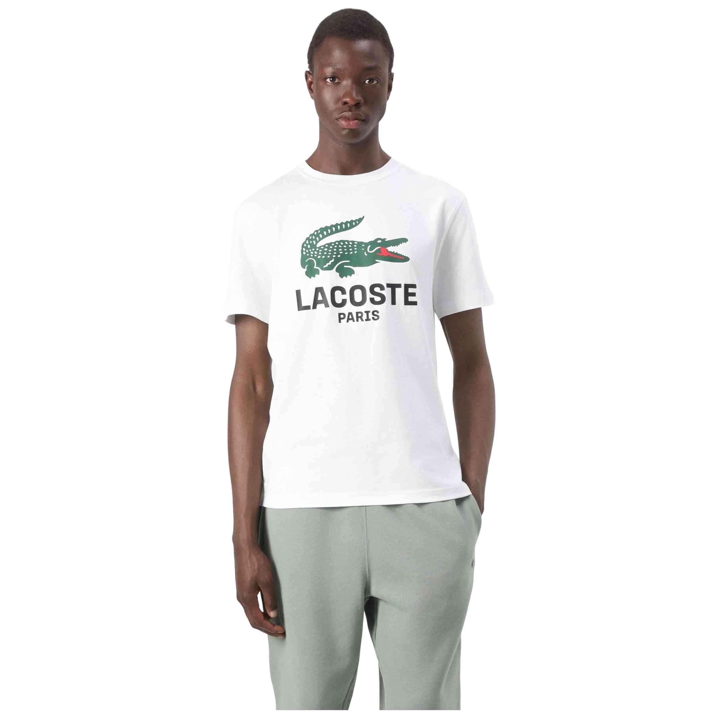 T-shirt met korte mouwen Lacoste model TH5634-00-001-WHT voor mannen 5/5