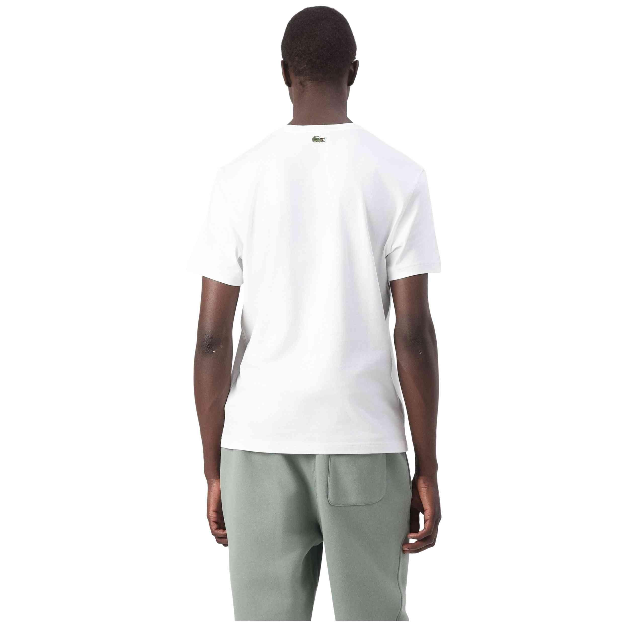 T-shirt met korte mouwen Lacoste model TH5634-00-001-WHT voor mannen 4/5