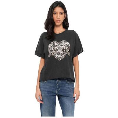 T-shirt met korte mouwen only model 15339887-black voor vrouwen