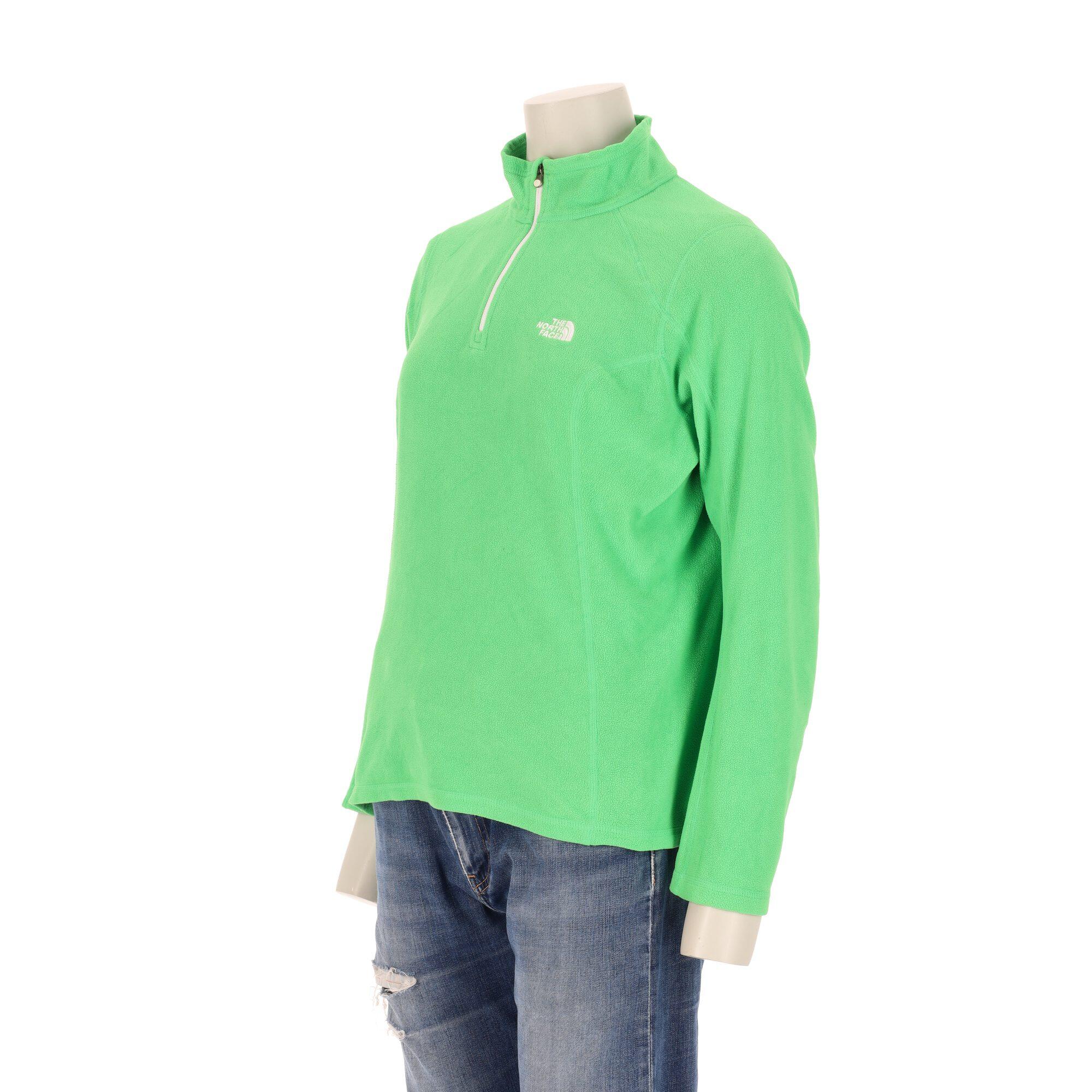 Seconda Mano - Pile Polartec TNF donna verde - Stato eccellente 4/7
