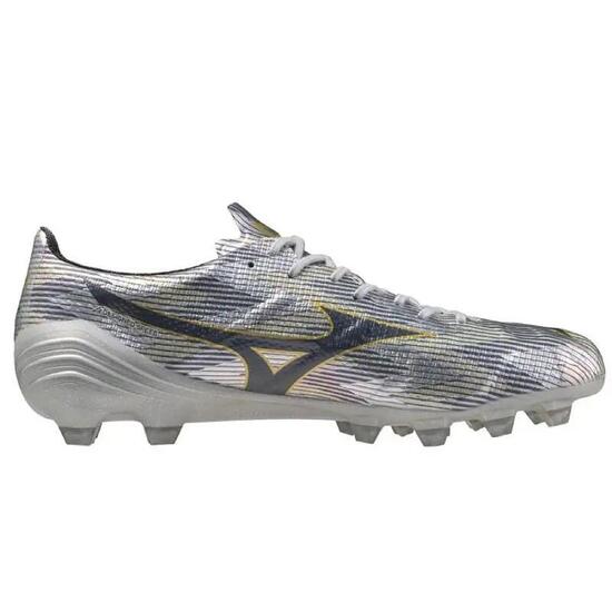 Buty piłkarskie męskie Mizuno α II Elite Md galaxy silver/8605 c/gold