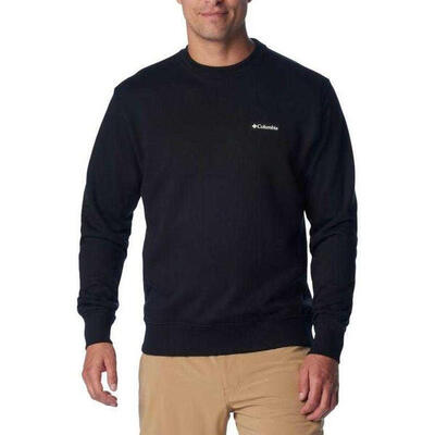 Heren marble canyon french terry crew hals sweatshirt (beige)