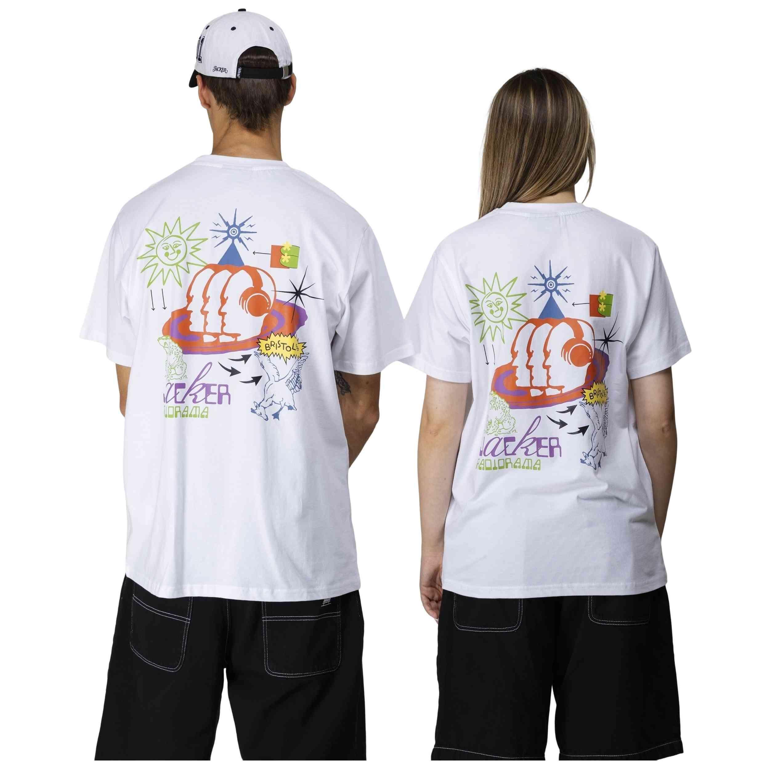 T-shirt Jacker modelo JA00264 para unissex 3/5