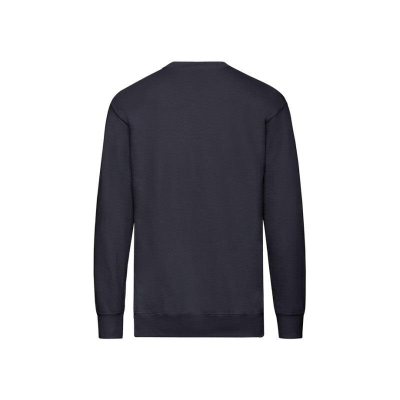 Felpa leggera in pile Fruit of the Loom nera unisex 3/7