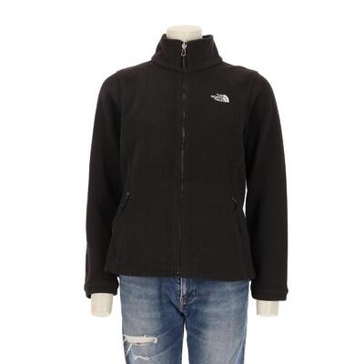 Tweedehands - dames tnf zwarte fleecejas - zeer goede staat