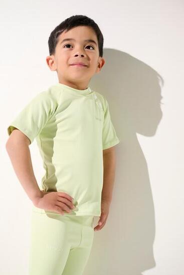 T-shirt de bain anti-UV manches courtes Enfant (2-4 ans) Vert, Samoa