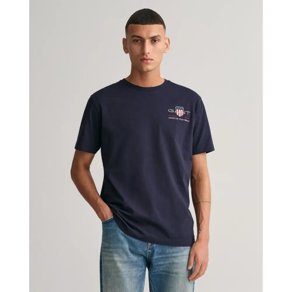 Mens Training T-Shirt Archive Shield 1/4