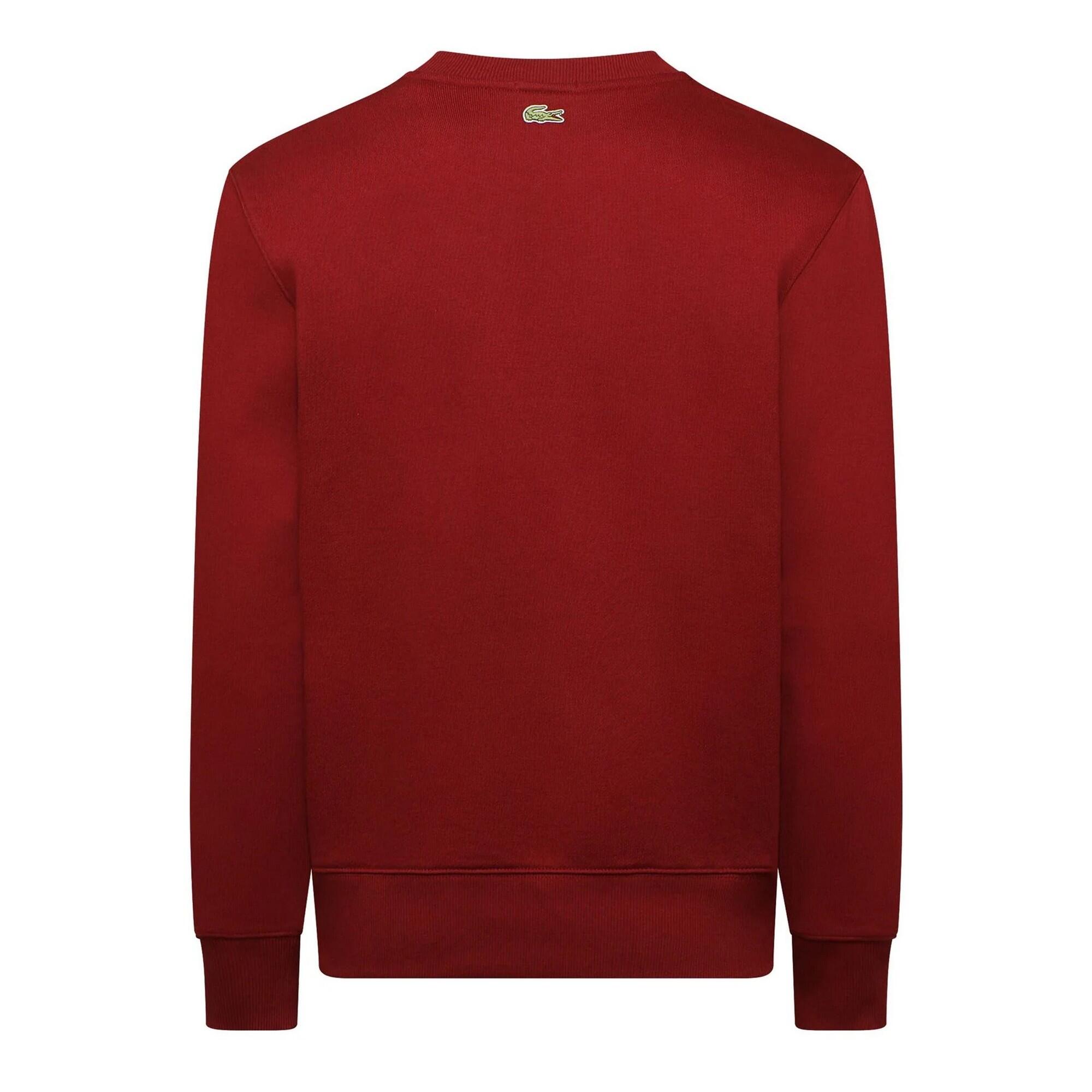 Sweat Motif/style Logo Homme (Rouge) 2/2