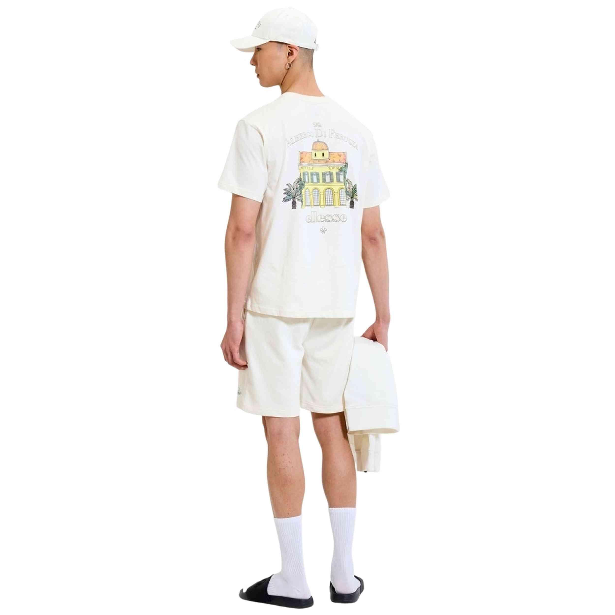 T-shirt met korte mouwen Ellesse model SHA22561-WHT voor mannen 2/4
