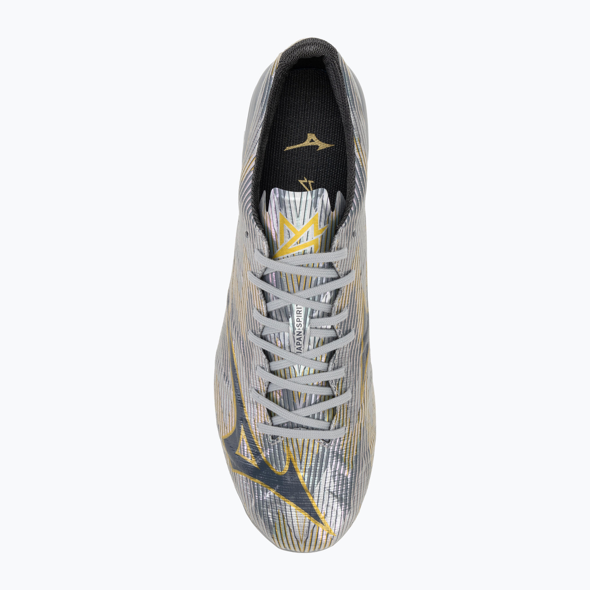 Buty piłkarskie męskie Mizuno α II Japan Mix galaxy silver/8605 c/gold 5/7