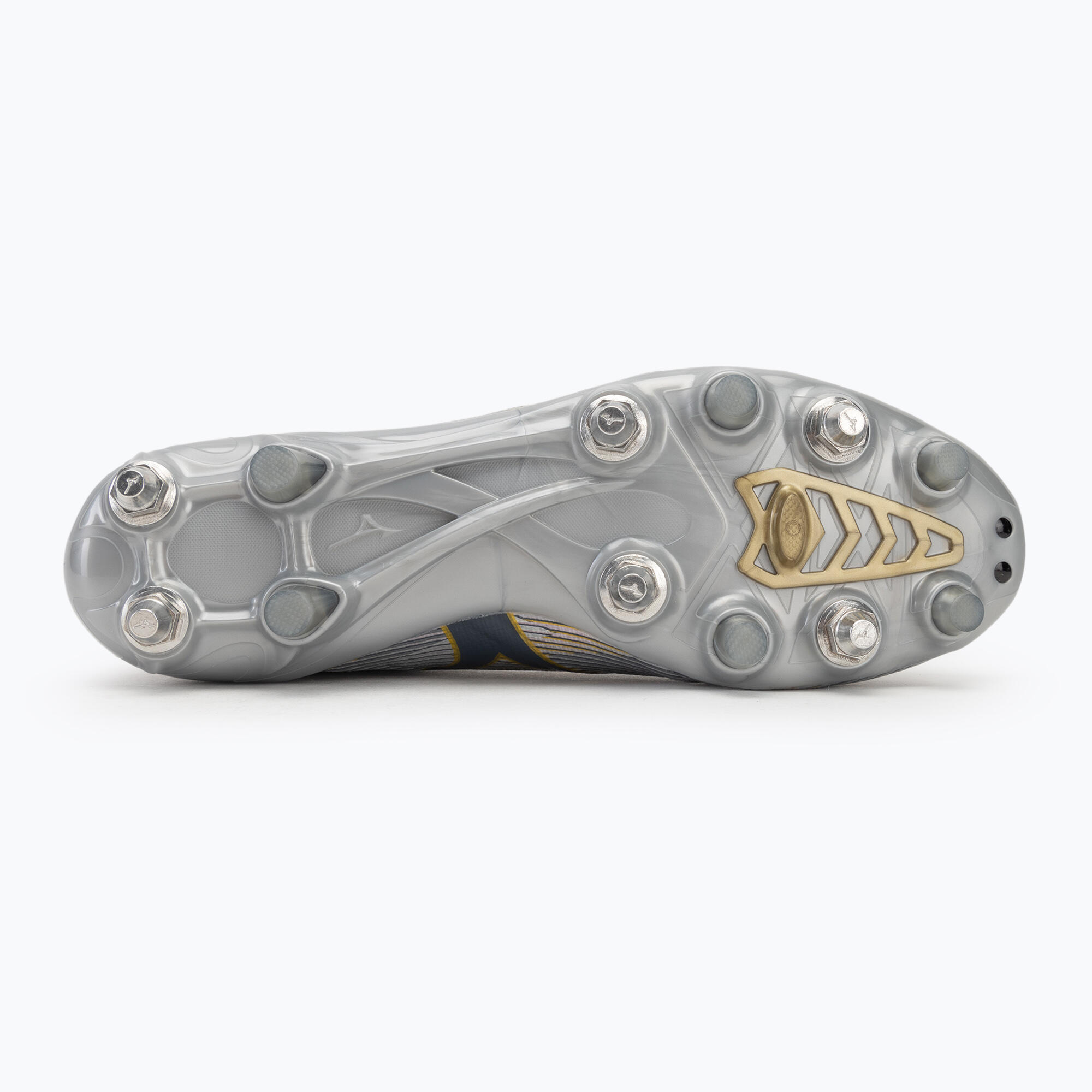 Buty piłkarskie męskie Mizuno α II Japan Mix galaxy silver/8605 c/gold 4/7