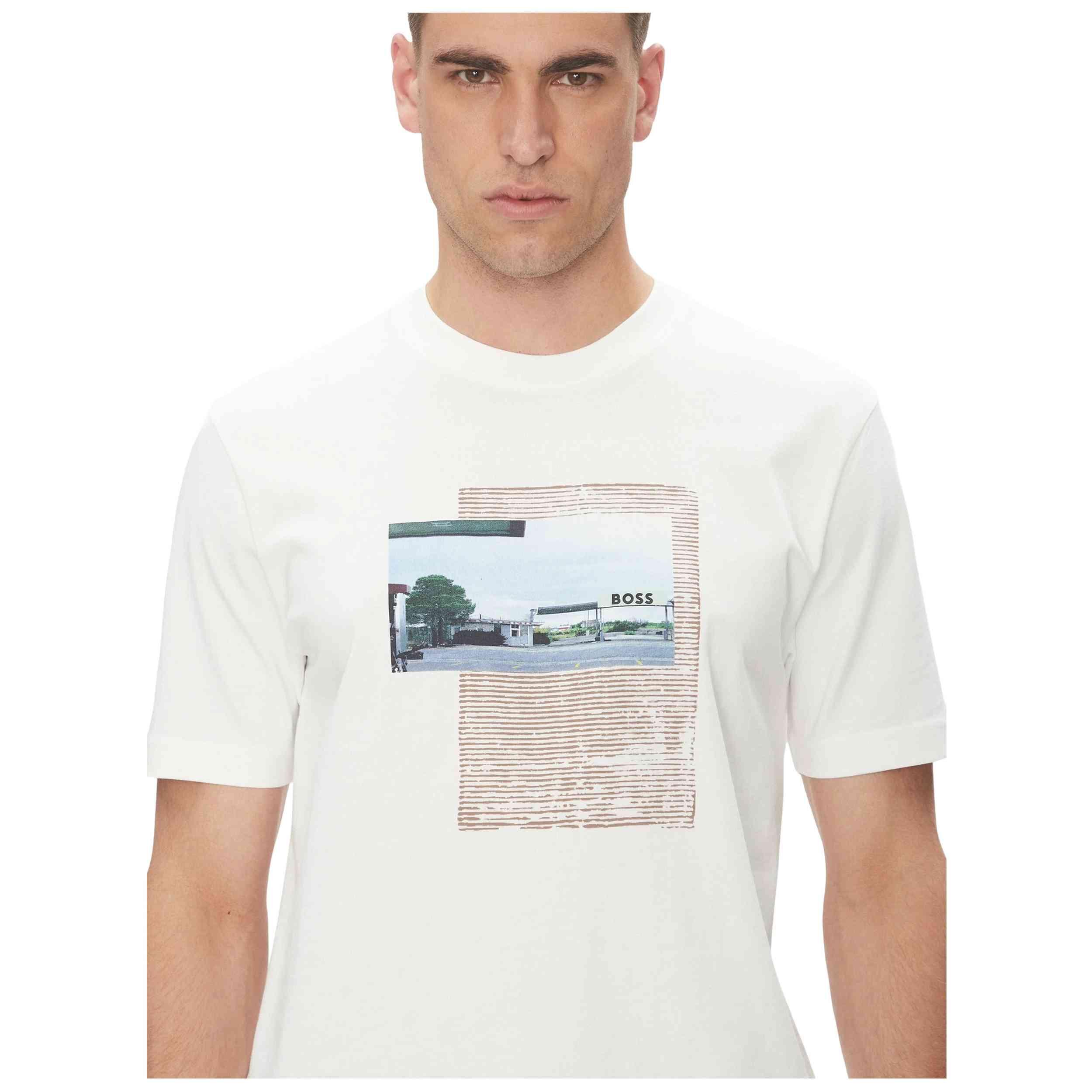T-shirt met korte mouwen Boss model 050303200009 voor mannen 4/5