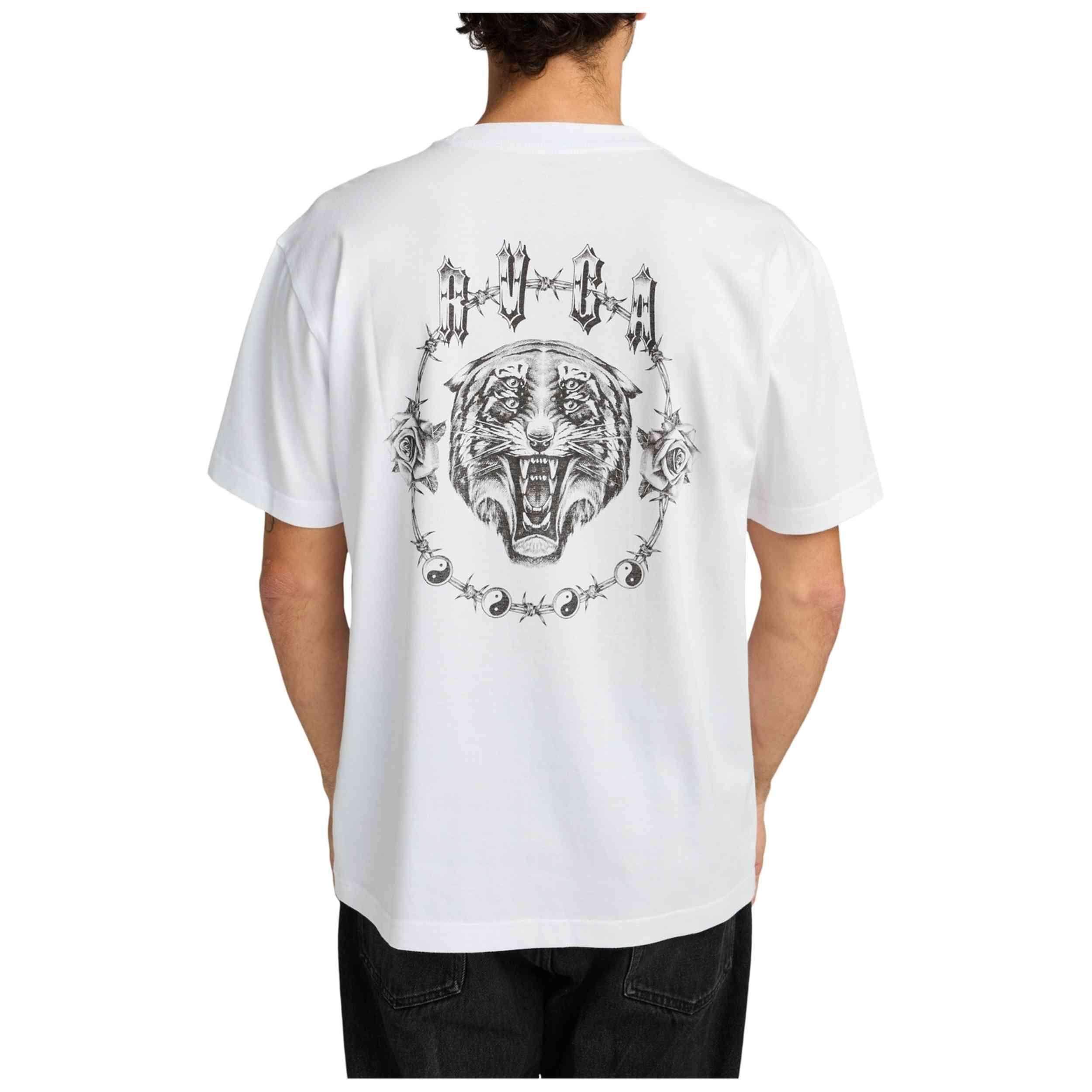 T-shirt Rvca modelo EVYZT00289-WHT para homem 2/5