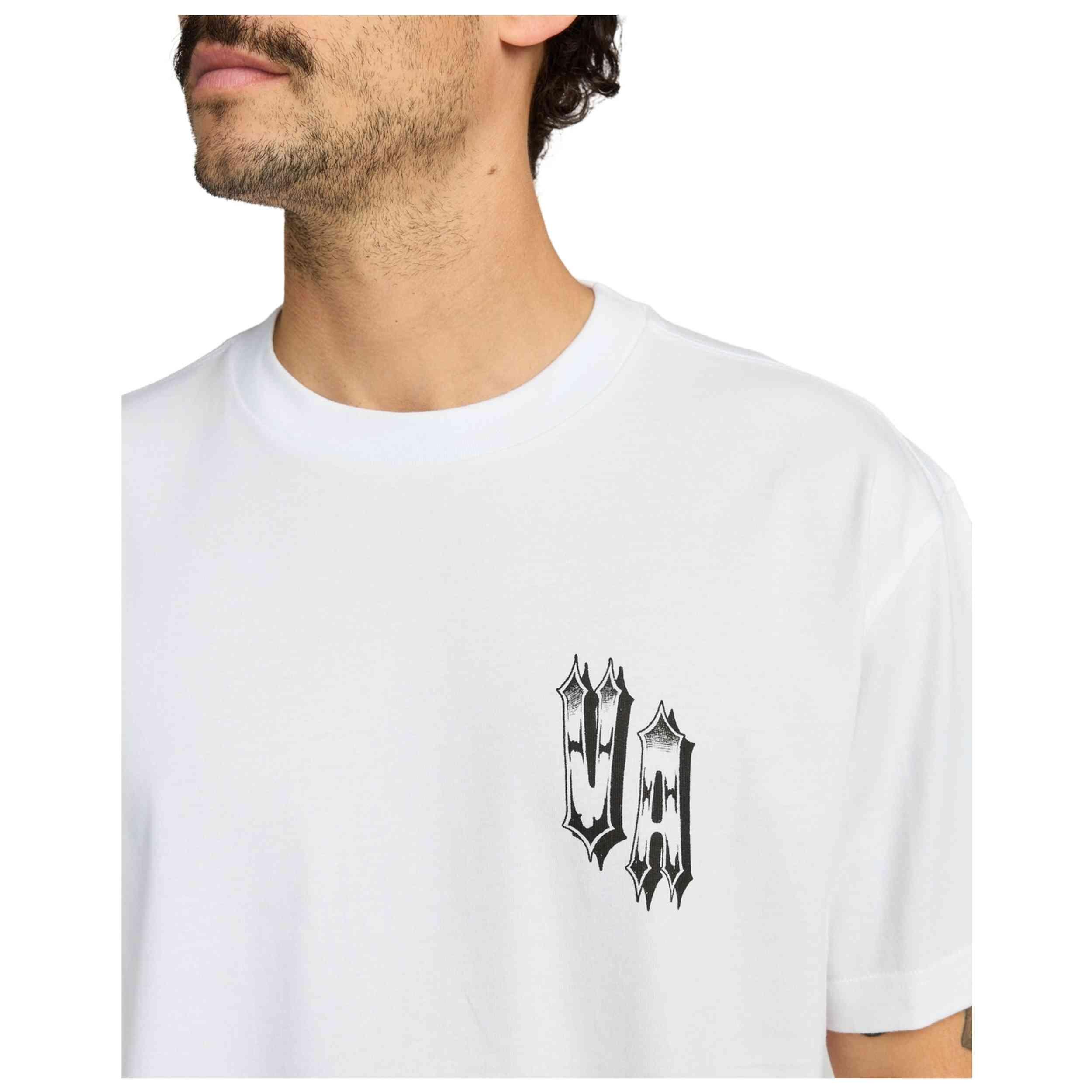 T-shirt Rvca modelo EVYZT00289-WHT para homem 5/5