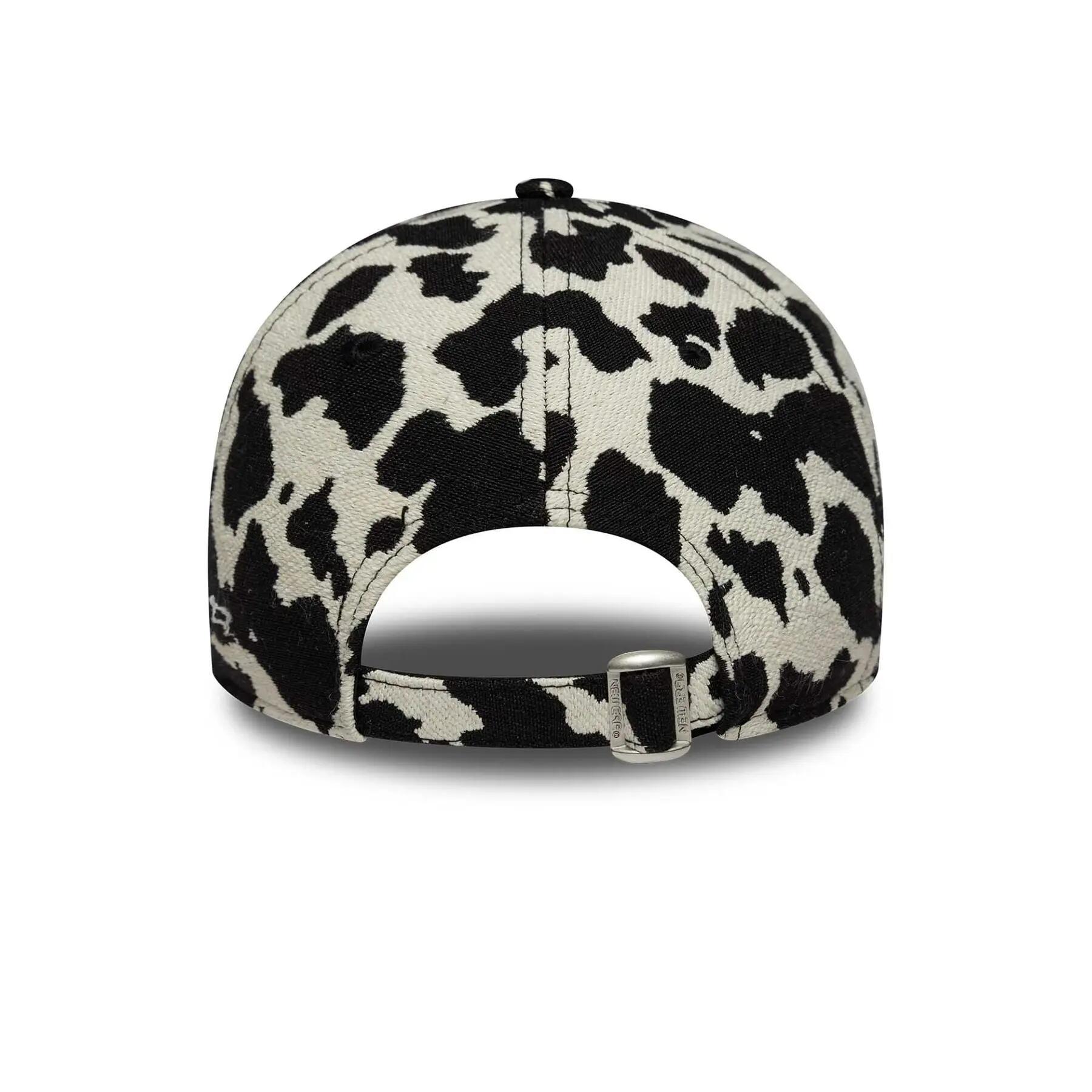 Boné de beisebol feminino New York Yankees New Era 9Forty Cow Midi 3/3