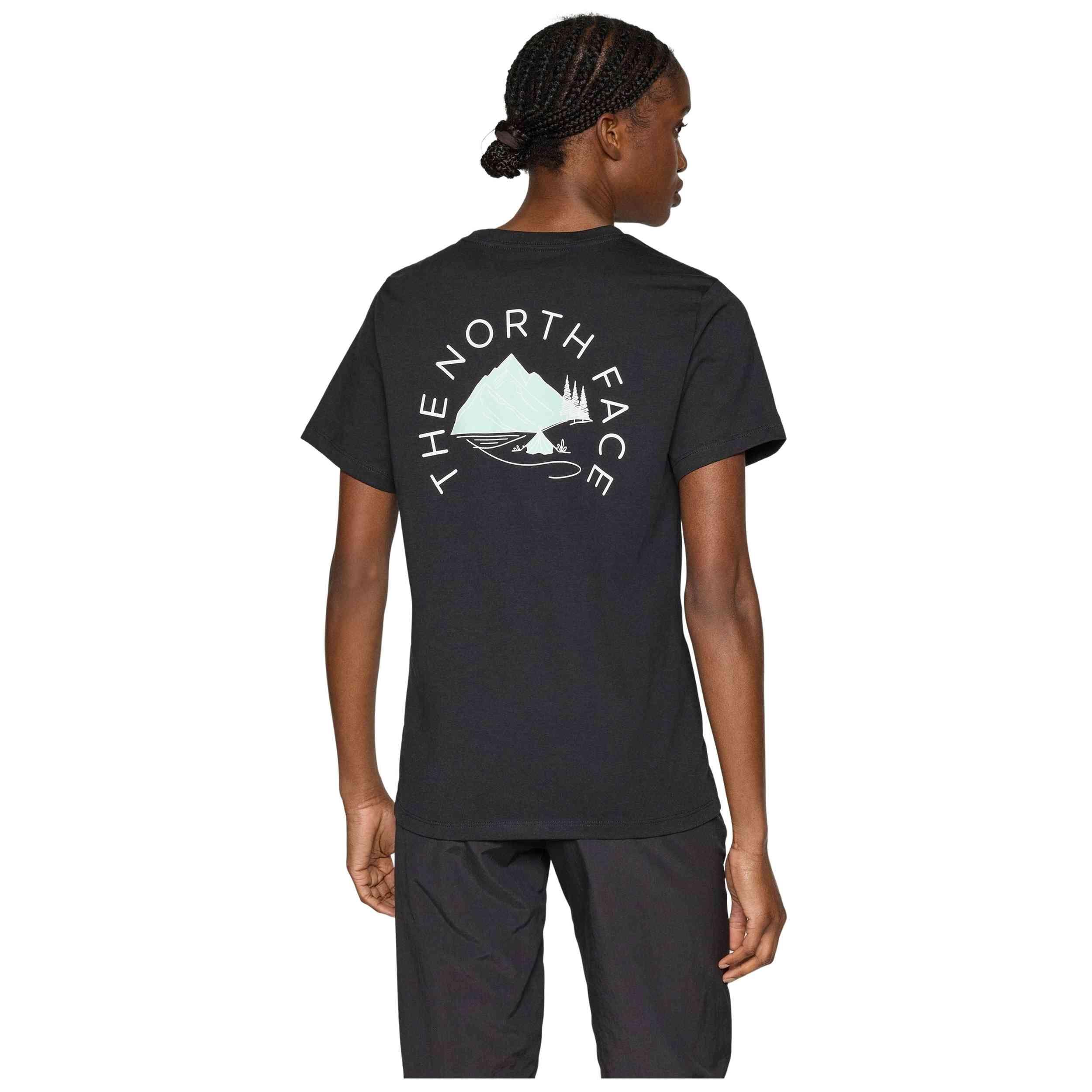 T-shirt met korte mouwen The north face model NF0A8GA9JK31 voor vrouwen 2/5