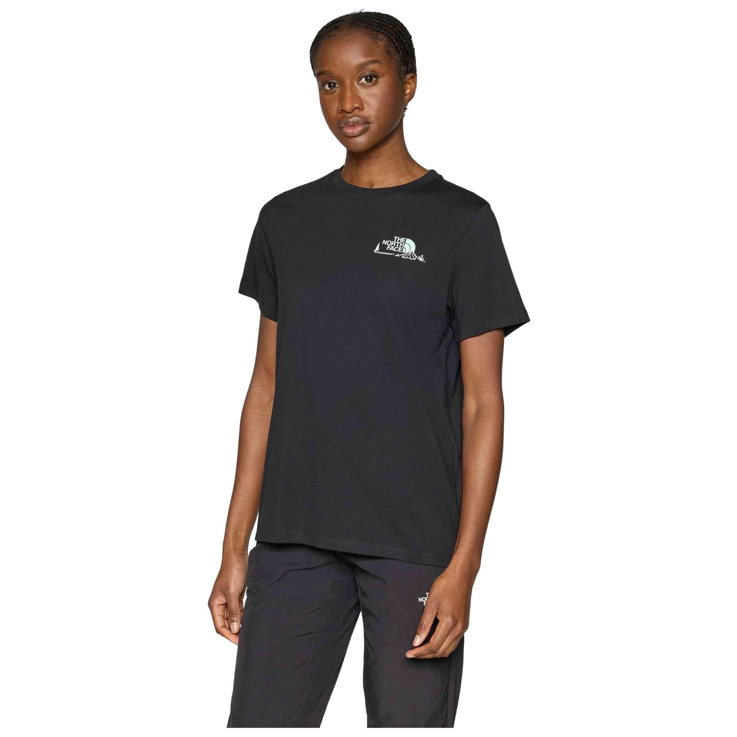 T-shirt met korte mouwen The north face model NF0A8GA9JK31 voor vrouwen 4/5