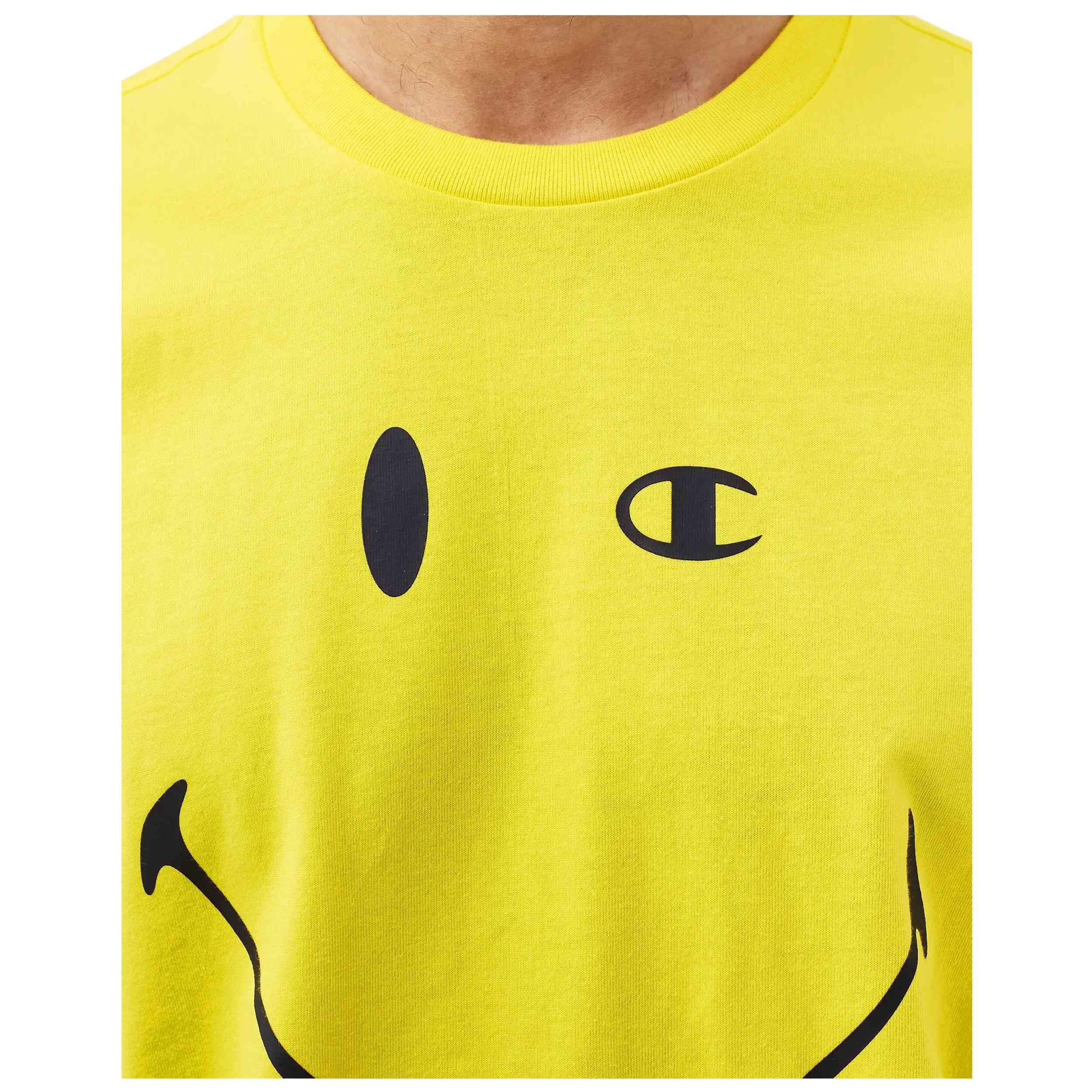 T-shirt Champion modelo 218226-YS002 para homem 3/4