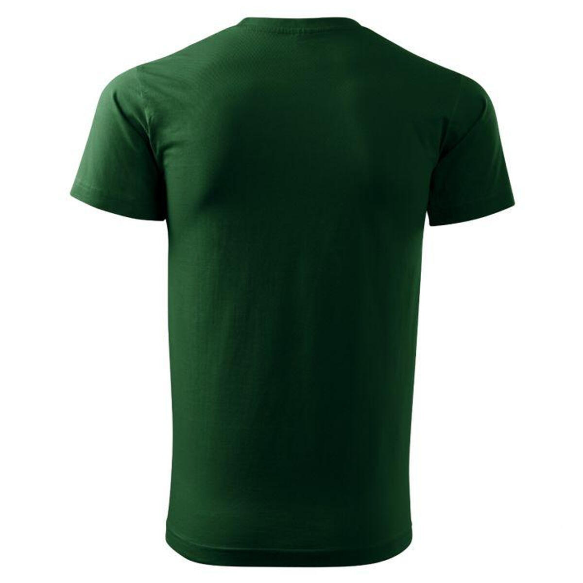 Tshirt BASIC Homme (Vert Bouteille) 2/3