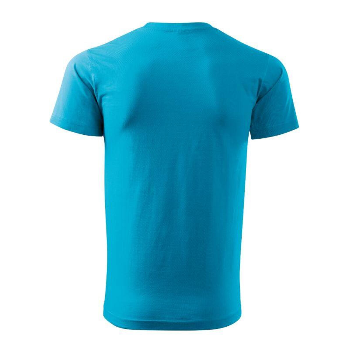 Tshirt BASIC Homme (Turquoise Vif) 2/5