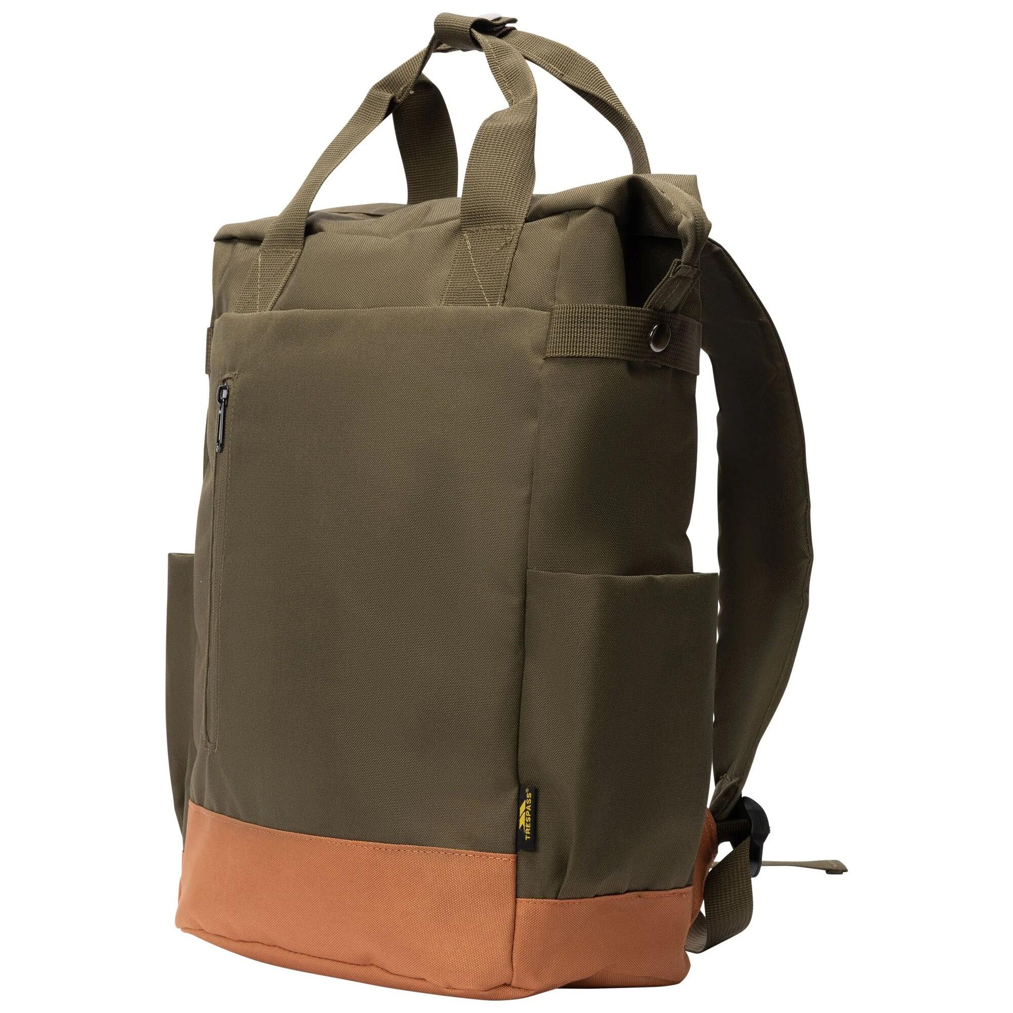 "Narvie" Rucksack, 22 L Damen und Herren Khakigrün 2/4