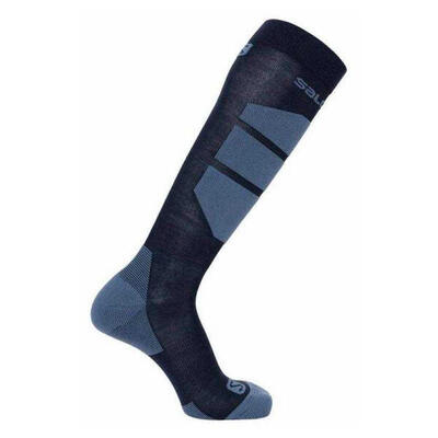 Calze Da Sci Pannello A Contrasto Adulto Unisex Salomon Blu Navy