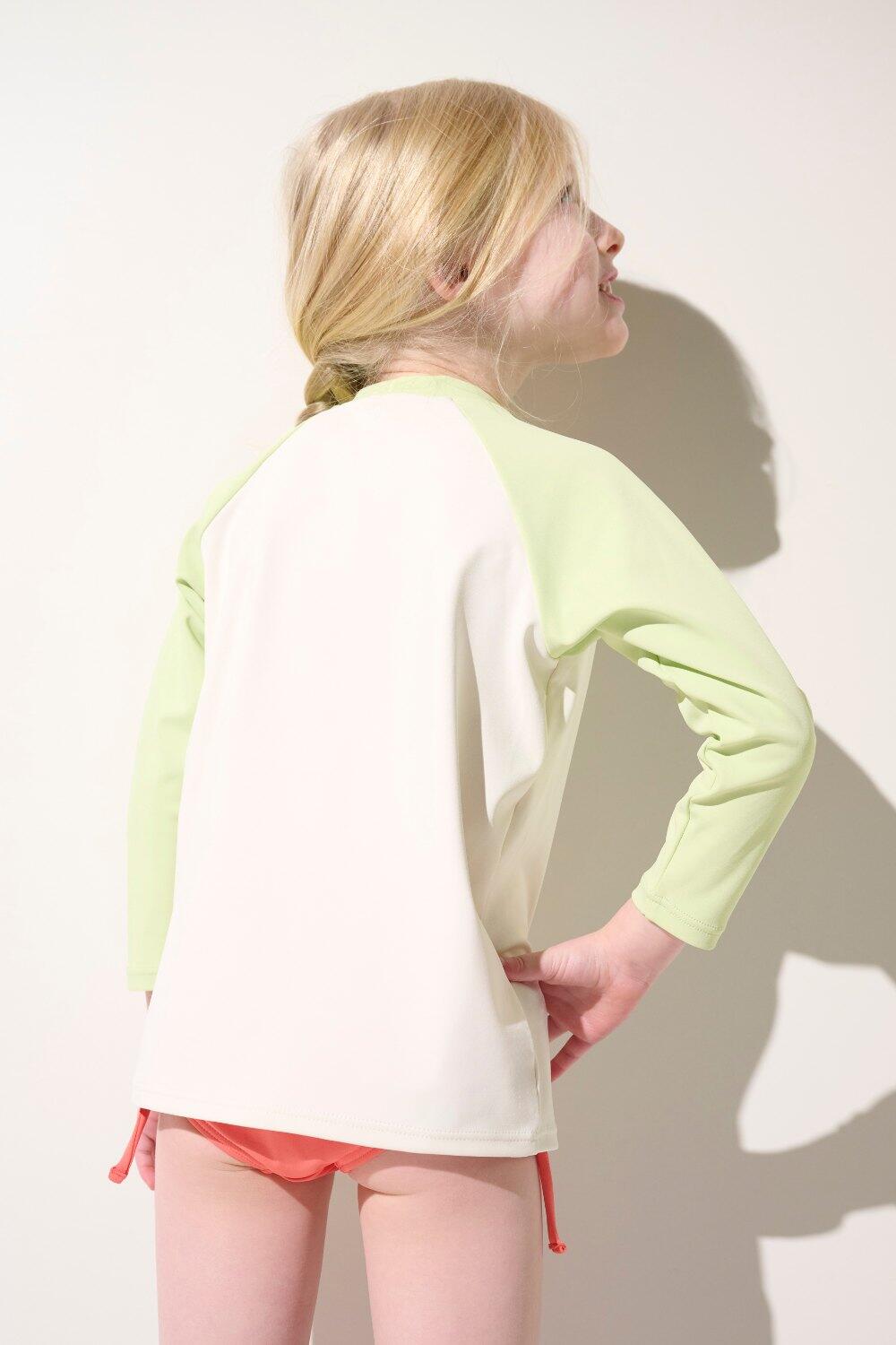 T-shirt de bain anti-UV Enfant (5-14 ans) Vert, Fidji, UPF 50+ 5/7