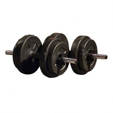 Verstelbare dumbbell set - 2 x 7,5 kg