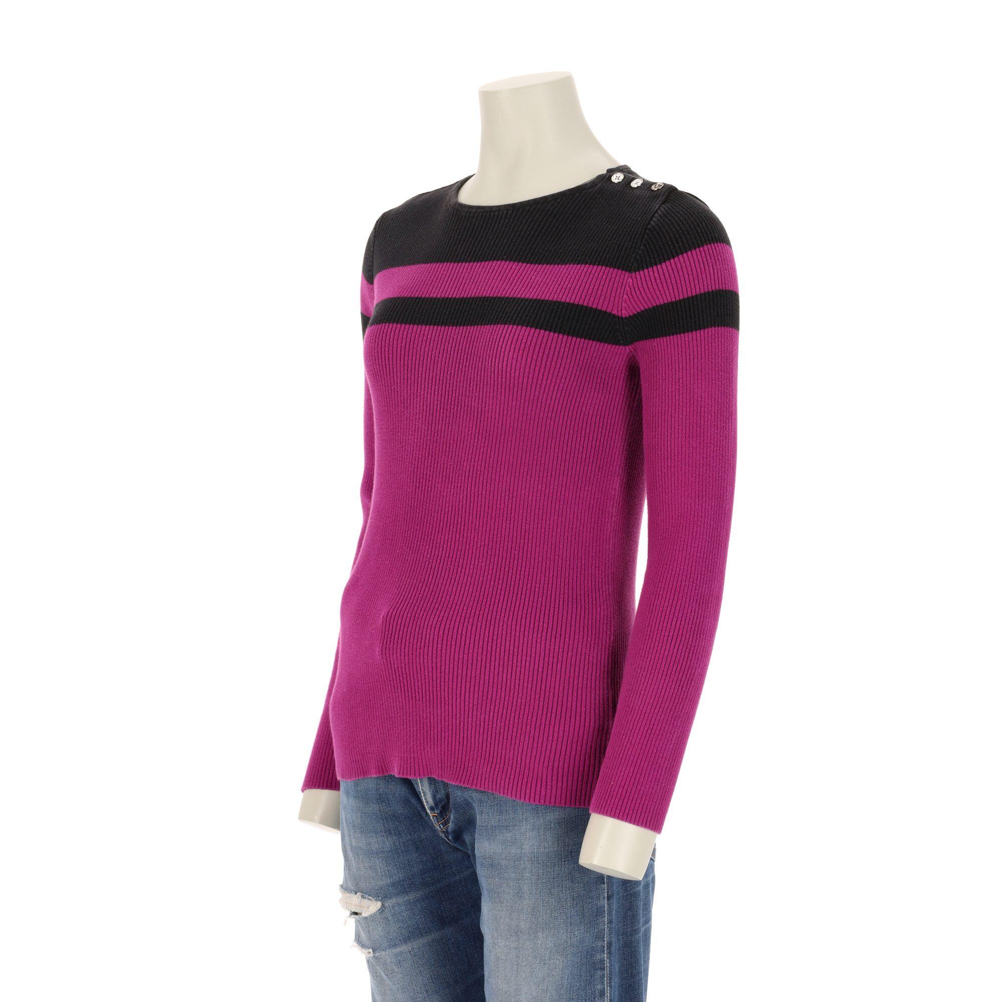 Reconditionné - Pull Femme Violet - Très Bon État 4/7
