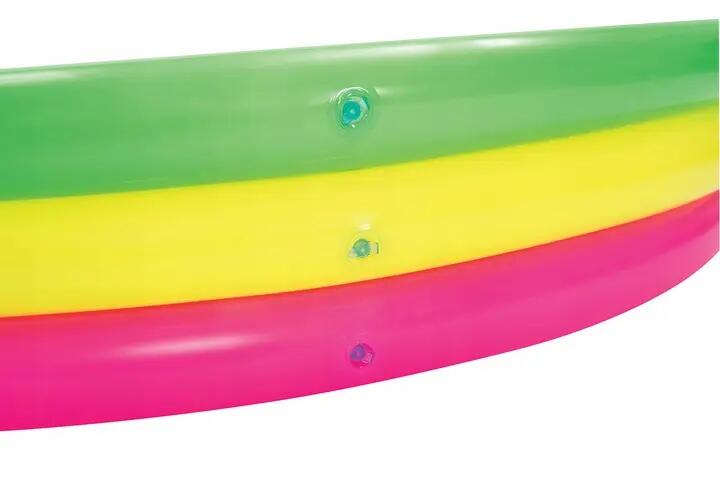Piscina gonflabila, multicolora, cu inele, dimensiune 152 x 30 cm 4/5