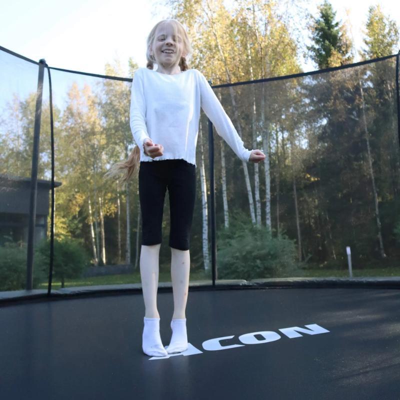 ACON Air 3.7m Ronde Trampoline met Veiligheidsnet en Ladder 7/7