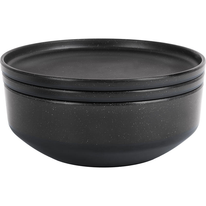 Brunner Odette Double Black 6 in 1 - melamine serviesset (7 delig) 5/5