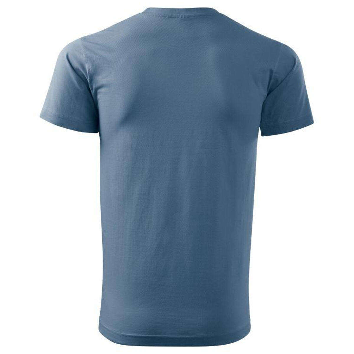 Tshirt BASIC Homme (Bleu Denim) 2/3