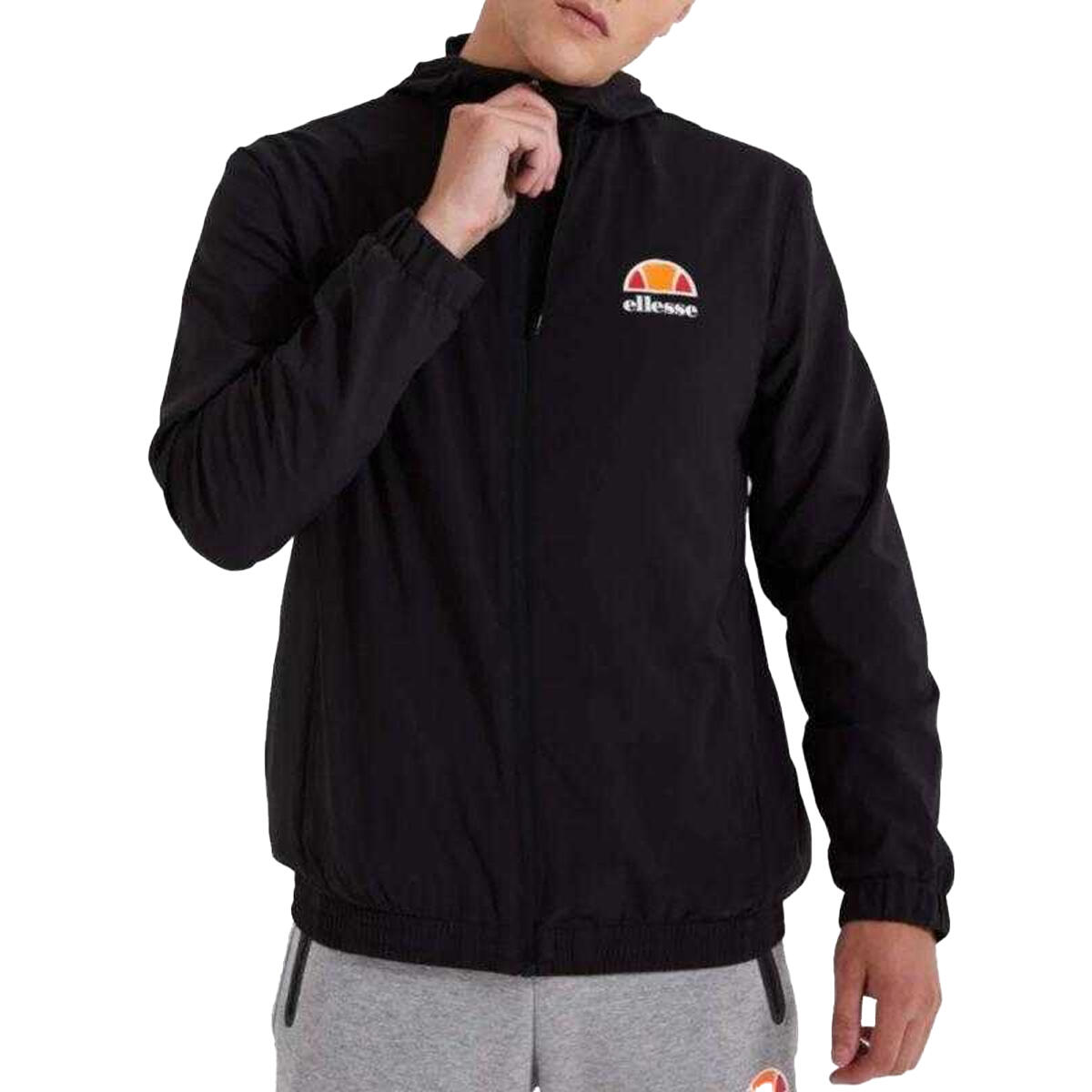 Giacca Da Tuta Uomo Ellesse Sella Nero 1/2