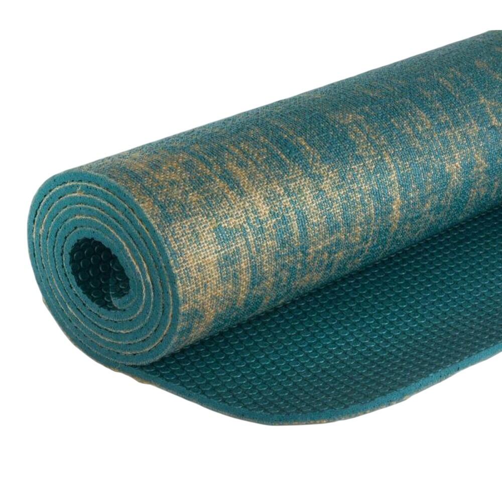 Tapis De Yoga (Turquoise Vif) Taille unique 3/5