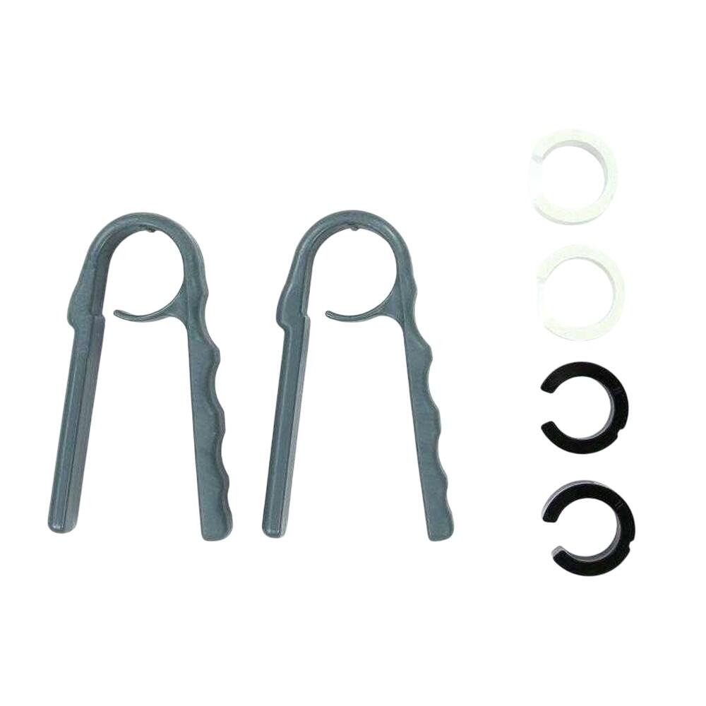 Agarre de Mano Diseño Ajustable Gris Talla Única 3/5