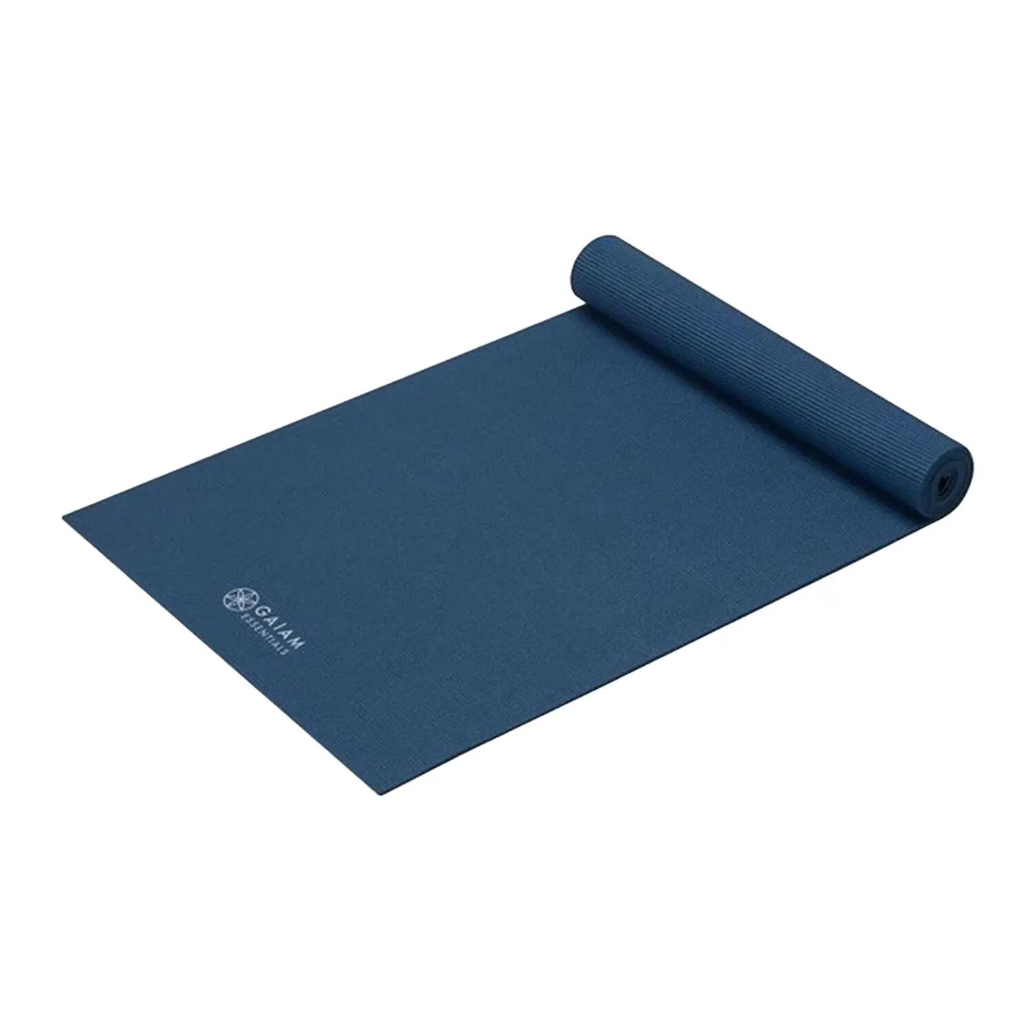 Tapis De Yoga ESSENTIALS (Bleu Marine) Taille unique 3/5