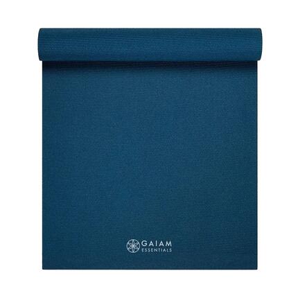 Tapis De Yoga ESSENTIALS (Bleu Marine) Taille unique
