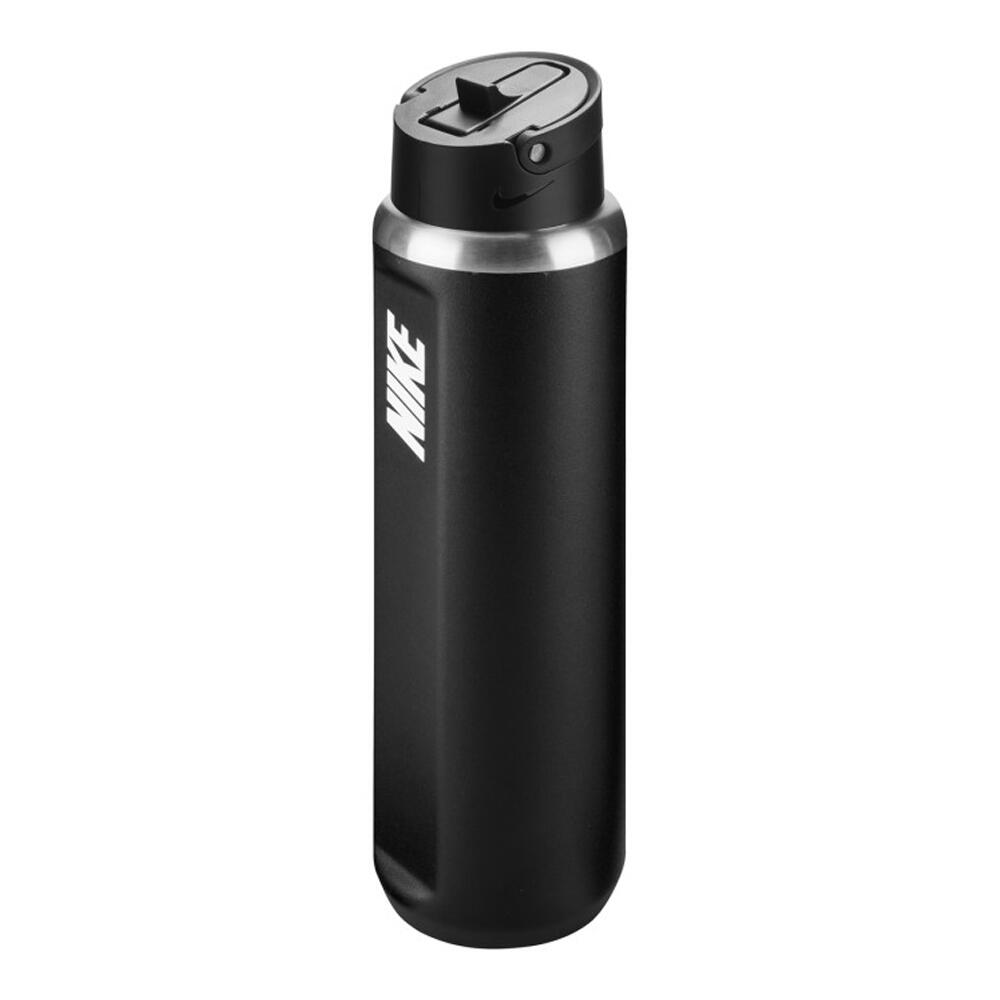"Recharge Run" Wasserflasche, Trinkhalm, Edelstahl, 680ml Damen und Herren 3/3