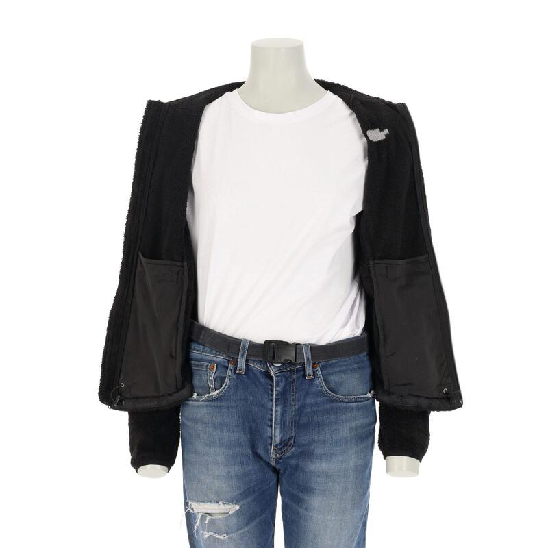 Jachetă fleece neagră Osito TNF pentru femei