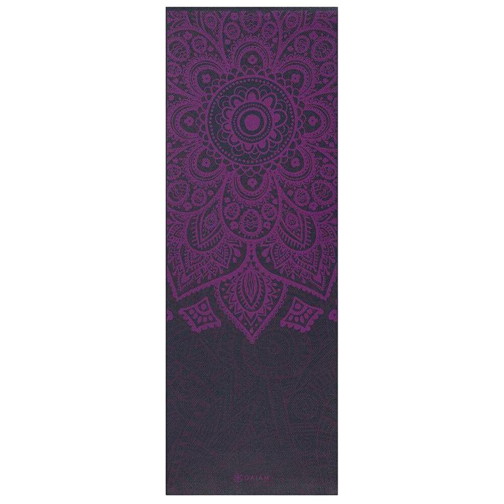 Tapis De Yoga Motif/style Cadran Solaire (Prune) Taille unique 2/5