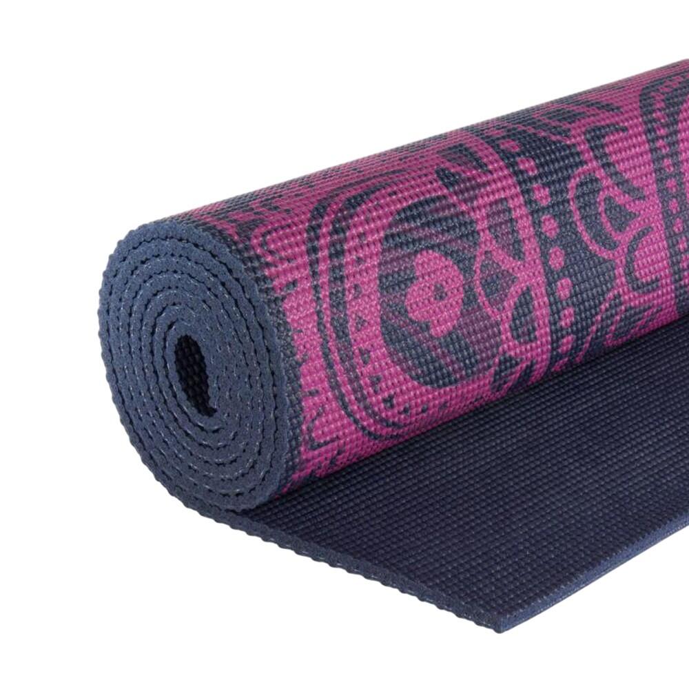 Tapis De Yoga Motif/style Cadran Solaire (Prune) Taille unique 4/5