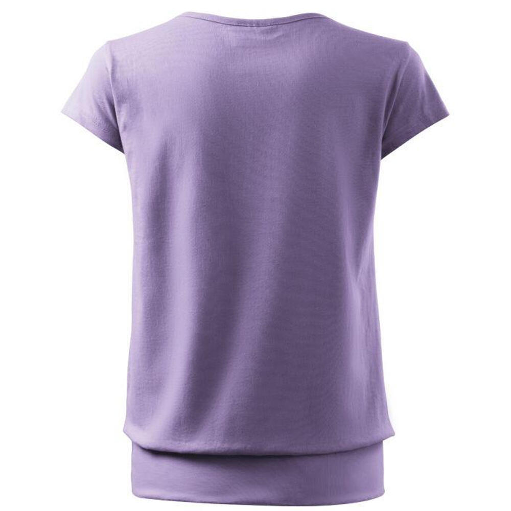 Tshirt CITY Femme (Violet Clair) 2/3
