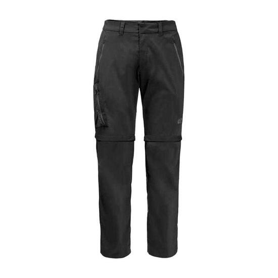 Heren Overland afritsbroek (Zwart)