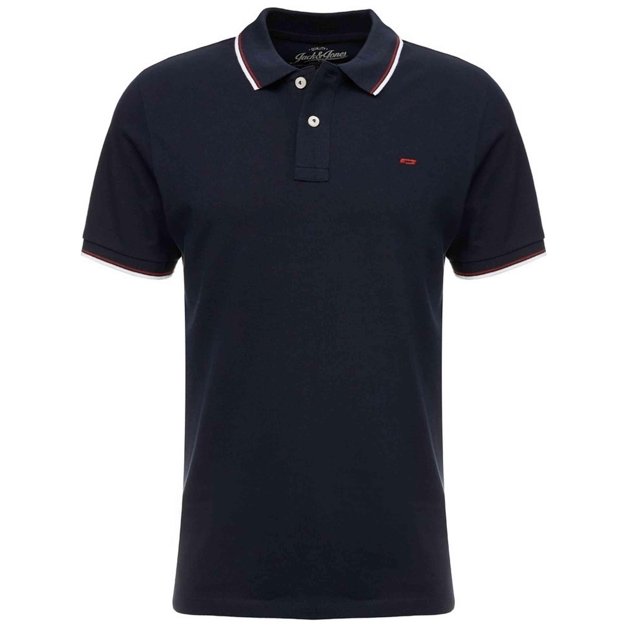 Lange mouw poloshirt Jack&jones model 12136522 voor unisex 4/5
