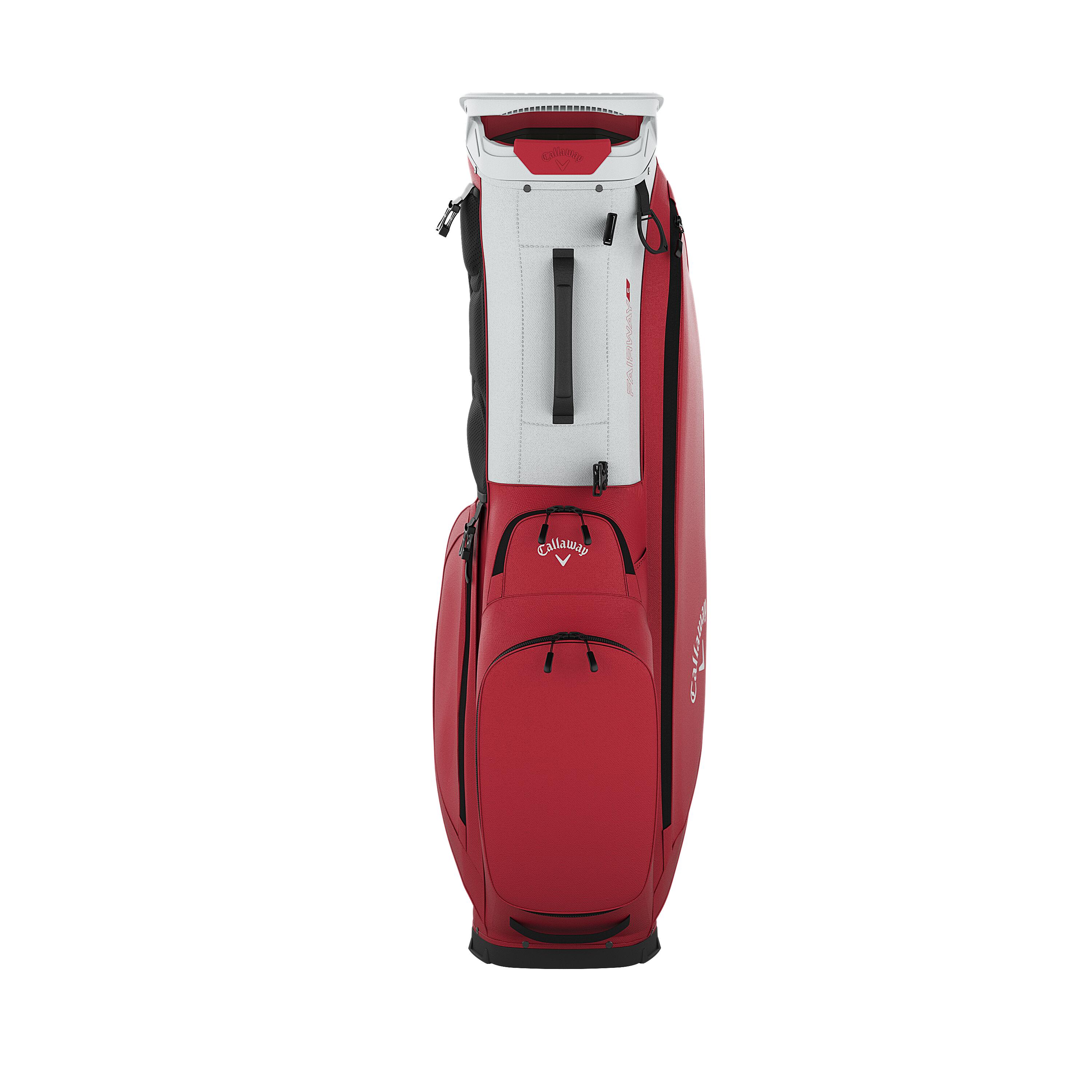 Bolsa de golfe Fairway C com suporte, cor prata cardeal, 2026 7/7